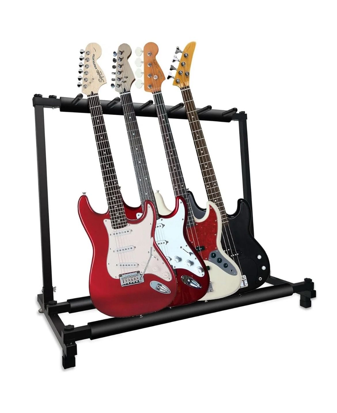 5 Core Multi Guitar Rack Stand Adjustable 5 Guitars Holder