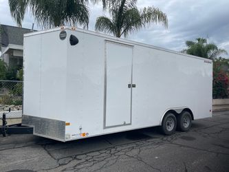 Well  enclosed trailer
