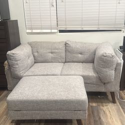Loft couch light grey