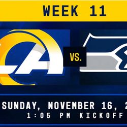 Rams Vs Seahawks 