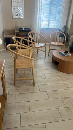 4 NEW Hearth & Hand Magnolia Dining Chairs