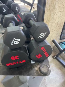 Dumbels 15 & 35 two pairs