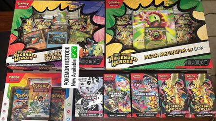 Pokemon / Ascended Heroes, Chaos Rising, White Flare, Perfect Order