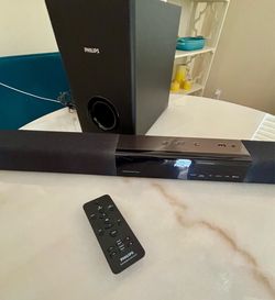 Philips HTL2160/F7 Bluetooth Soundbar + Subwoofer – Dolby Digital
