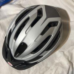 Bike Helmet Gray Cycling 