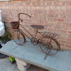 Vintage Beautiful Metal Planter Pots Holder Stand Yard Decoration 