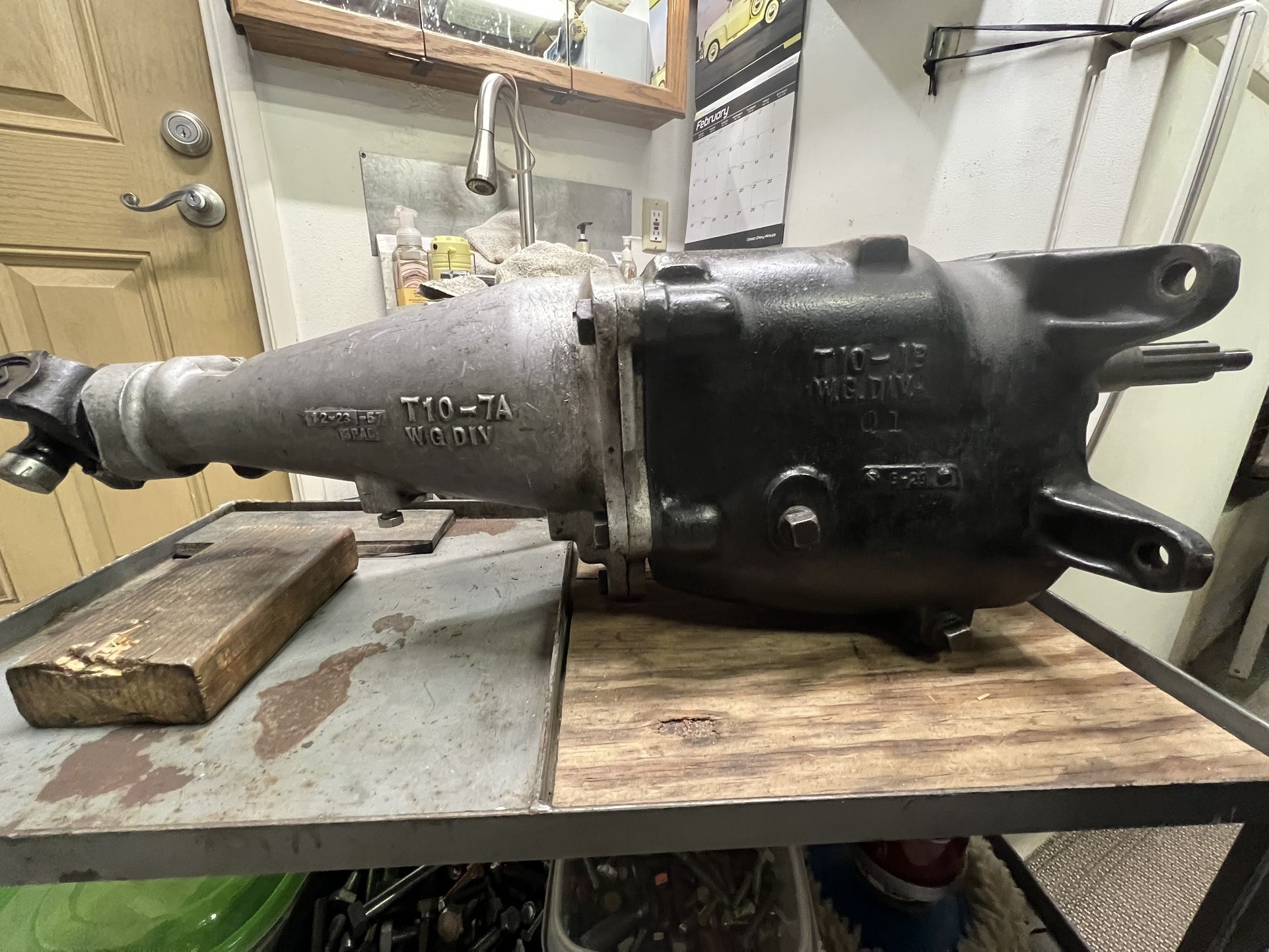 58-63 Corvette 4 Speed Transmission
