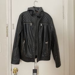 Faux Leather Coat/jacket 