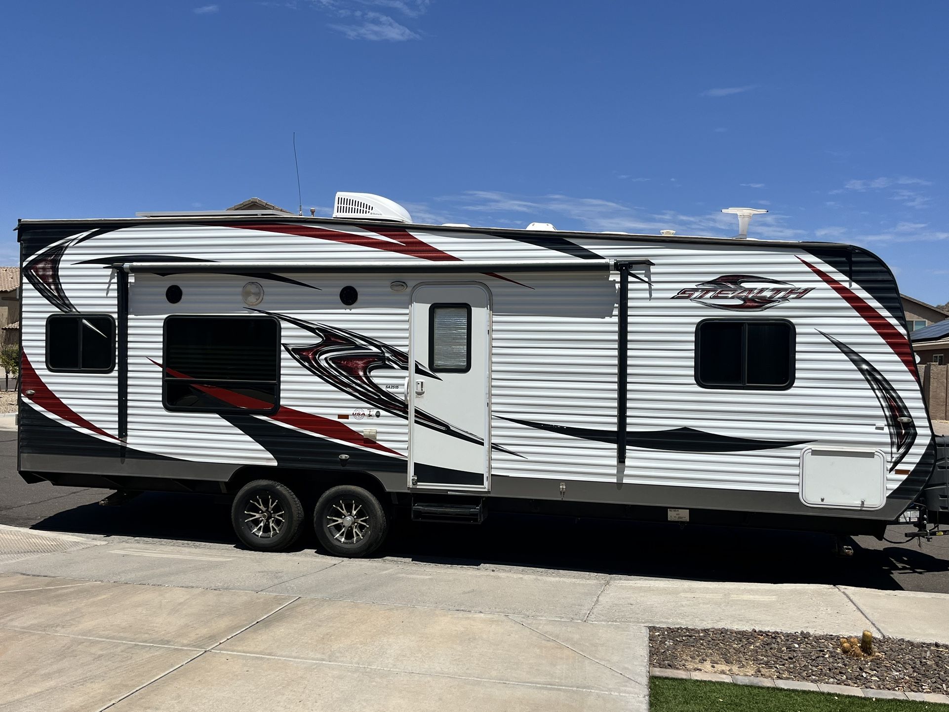 2015 Forest River Stealth SA2515 Toy hauler RV