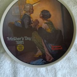 After The Party, Norman Rockwell Plate 