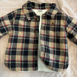 Baby Flannel Jacket 6/12 Months