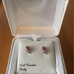 Ruby Earrings 