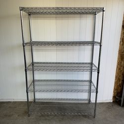 Heavy duty metal shelf storage 18x48x72