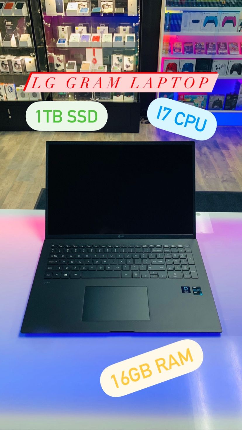 LG GRAM 1TB SSD 16GB Ram