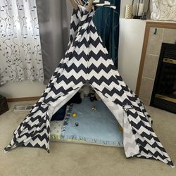 Canvas Tent With Mattress