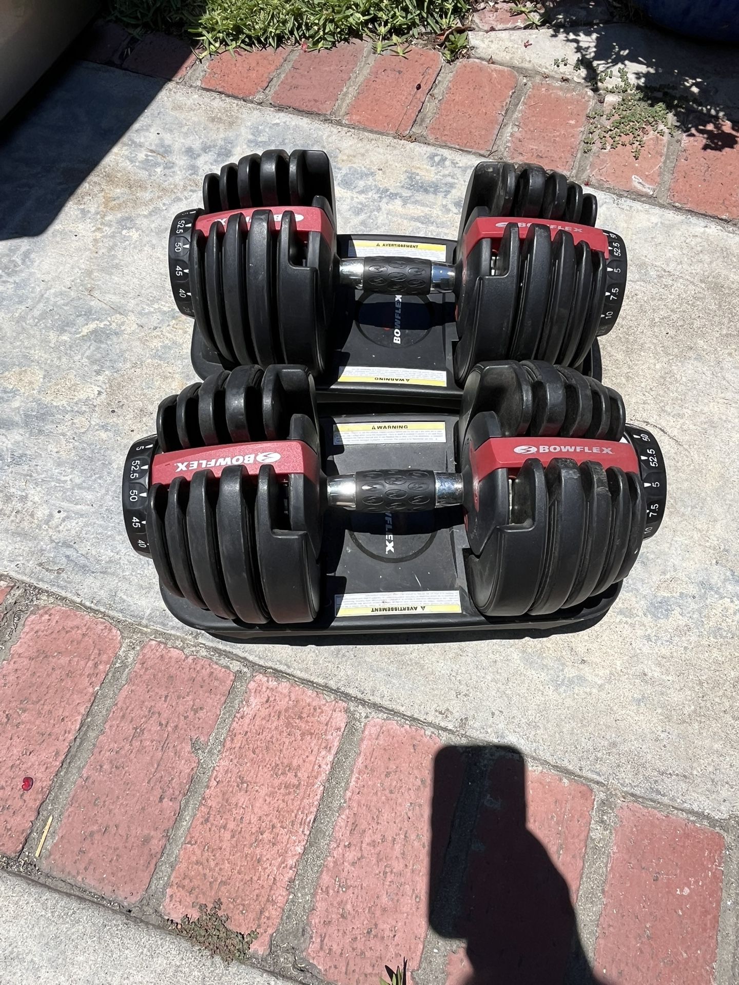 Dumbbells 52.5 Bow flex