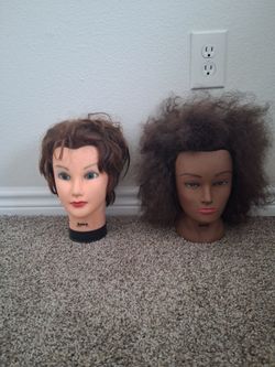 Hair styling mannequin head