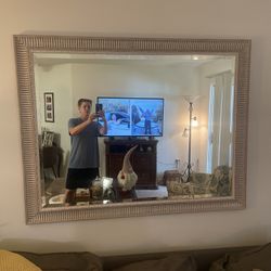Mirror “ Large Framed Mirror .