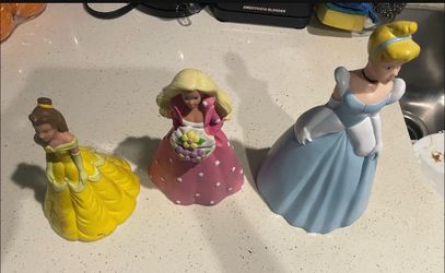 Vintage collectible Disney figure Cinderella and others