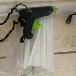 glue gun and the glue 