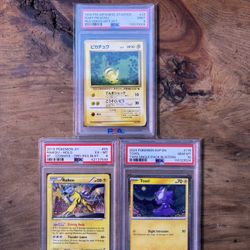 English Pokemon Slabs (individual prices in description)