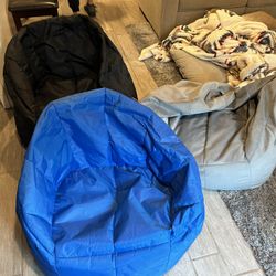 3 Big Joe Bean Bags