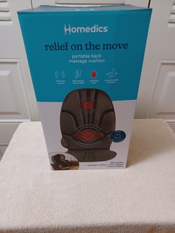 Homedics Portable Back Massage Cushion New