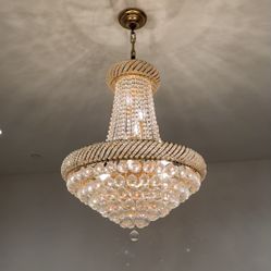 Real Crystal Chandelier