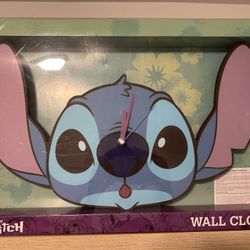 Disney Lilo And Stitch Wall Clock Decor