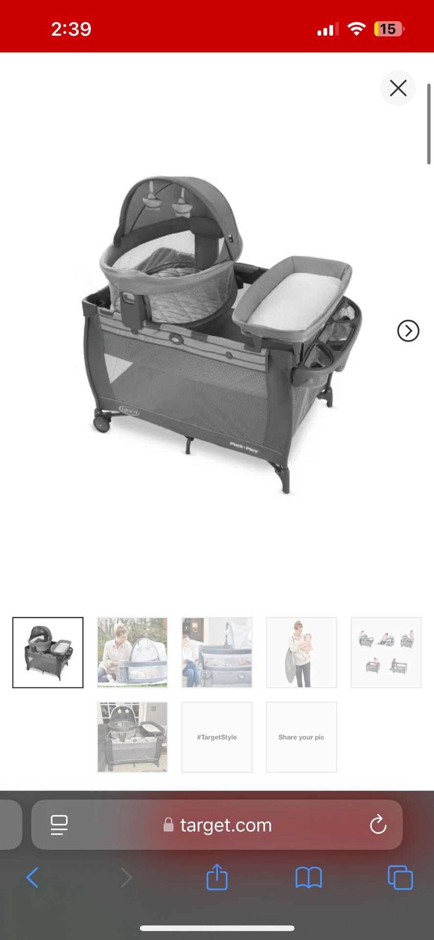 Pack And Play With Bassinet And Changing Table