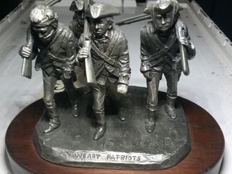 1973 Set Of Artificial Collectible "Patriot Figurines"