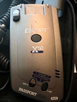 Red display Escort radar detecter  8500x50