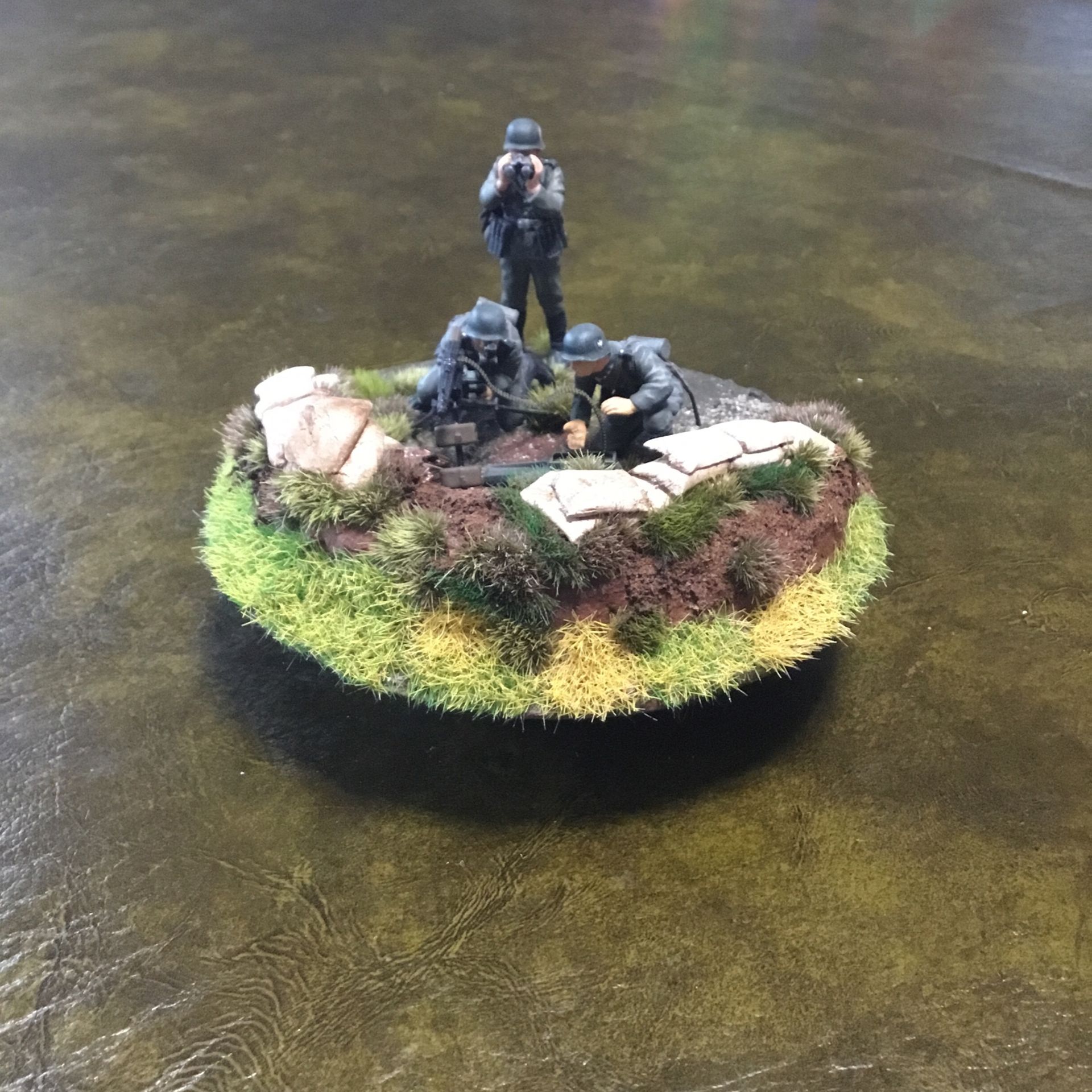 Diorama - German MG-42 Machine Gun Nest