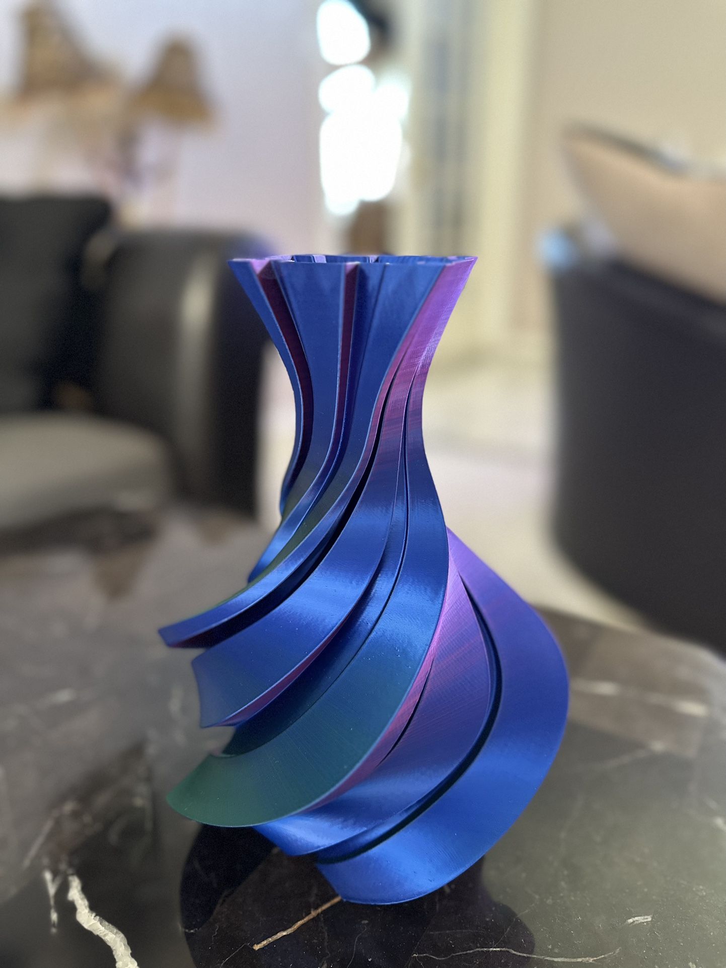 3D Printed Galaxy Vase