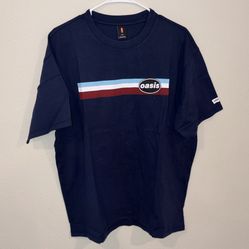 Oasis Retro Style Levi’s T Shirt - Blue Size L New