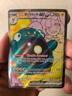 Iono's Bellibolt ex Pokémon Card 172/159