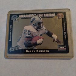 1993 Action Packed Prototype Barry Sanders