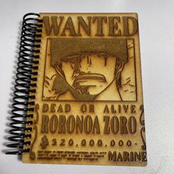 One Piece - Roronoa Zoro Wanted Poster - Sketchbook 