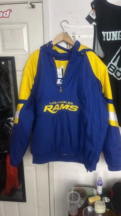 LA Rams Starter Jacket Size XXL 2XL