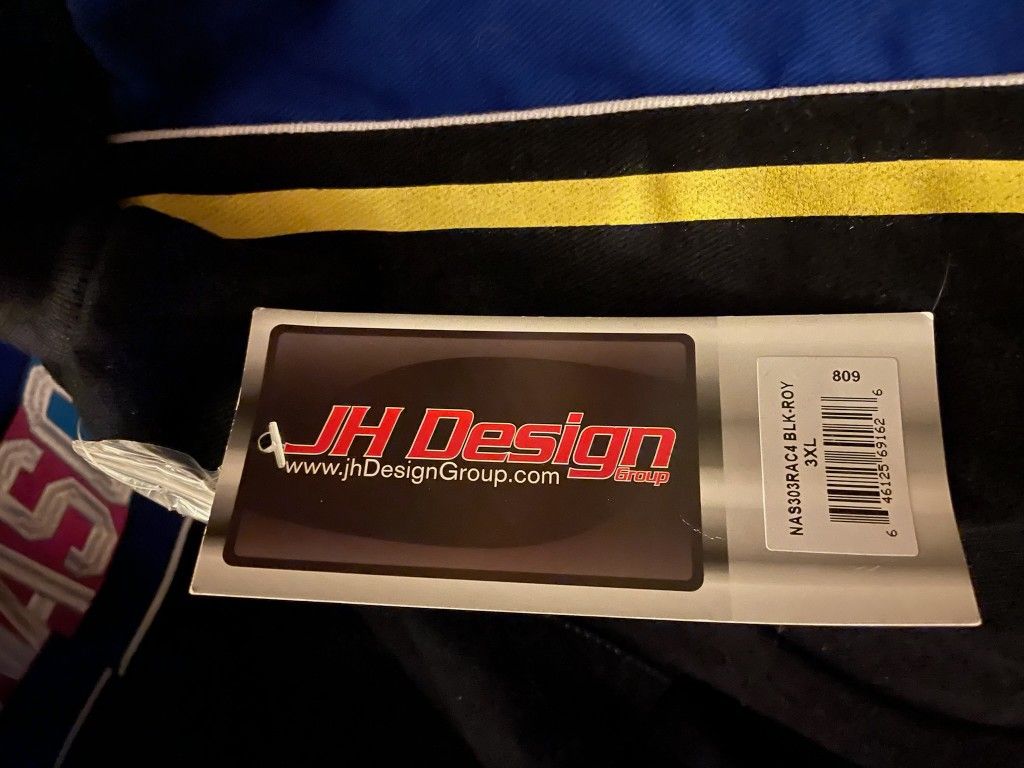 Official NASCAR jacket And Button Up Shirt