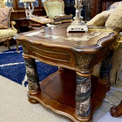 AICO By Michael Amini VILLA VALENCIA End Table