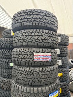265/70R16 American All Terrain 4 New Tires Installed And Balanced Included