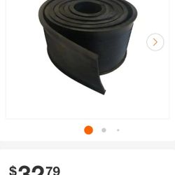 1-Roll of garage bottom door seal.