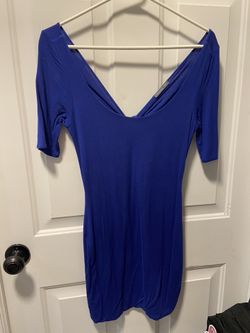 Blue Form Fitting Dress BLACK FRIDAY SPECIAL