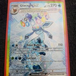 GLACEON EX PRISMATIC EVOLUTIONS 