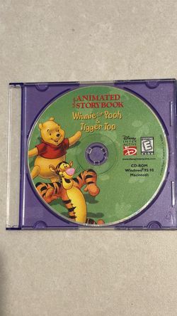 Disney Winnie the Pooh & Tigger Too Animated Storybook CD-ROM