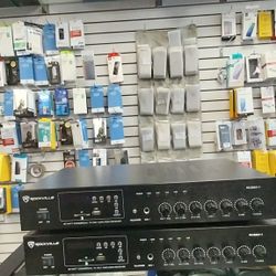 Rockville RCS80-1 60 Watt Commercial/Restaurant Amplifiers/receiver EACH 
