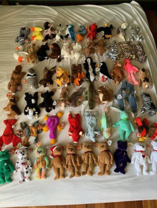 Beanie Babies Collection 91 Total