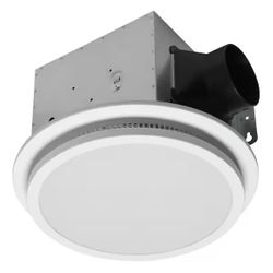HOMEWERKS 110 CFM Ceiling Mount Bathroom Exhaust Fan w/Bluetooth (7130-20-BT)
