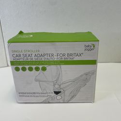 Baby Jogger Single Car Seat Adapter for Britax/BOB B-Safe, Chaperone New